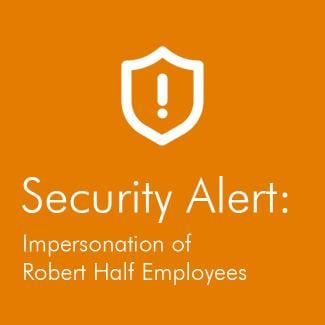 Security Alert - Impersonation